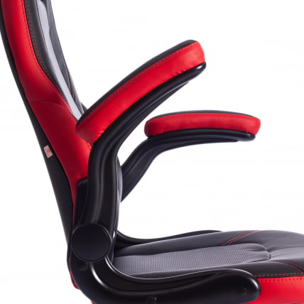 Кресло BAZUKA кож/зам, черный/красный, 36-6/36-6/06/36-161_11