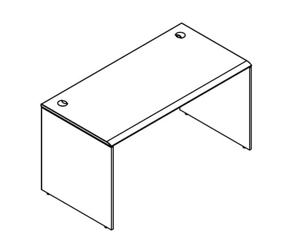 Стол письменный WST 147 Дуб сонома_1