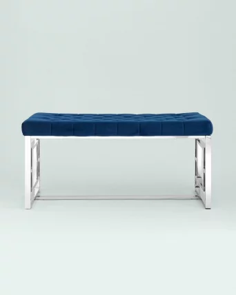 Банкетка БРУКЛИН велюр Синий_2