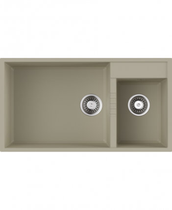 Мойка Omoikiri Tedori 85-2-U-Be Tetogranit/Ваниль_0