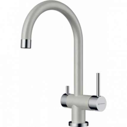 Смеситель Омоикири Йамадэ-Па Латунь/Гранит/Пастила / Omoikiri Yamada-Pa_0