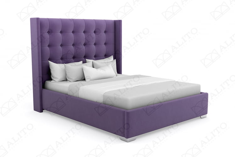 Кровать Milano 140x200 велюр Seven 115_1