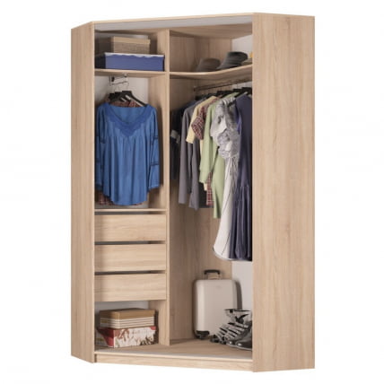 Шкаф-купе YA-230х1250-4(Белый-D6D6)_1