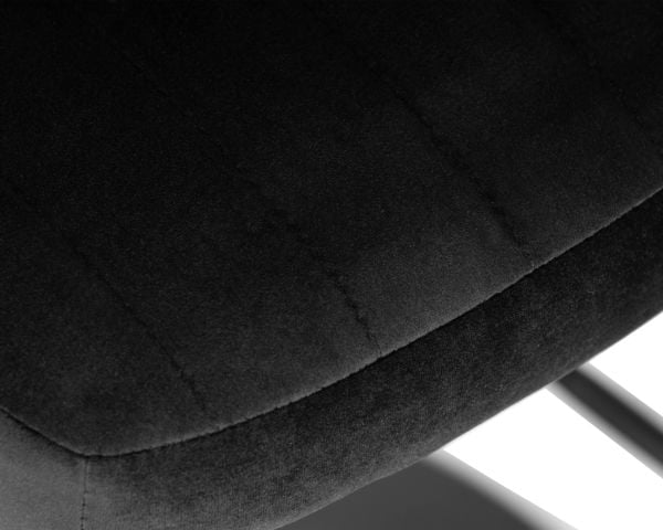 Стул барный DOBRIN CHARLY BLACK (черный велюр (MJ9-101)) 2 шт_7