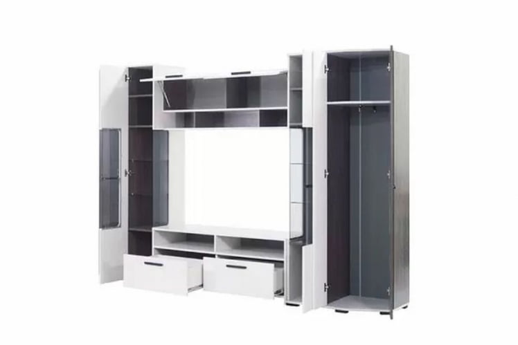 Стенка Атлант Ясень Анкор Светлый Ясень Анкор Темный_1