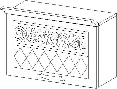 Шкаф над вытяжкой Тиффани 19.12_3
