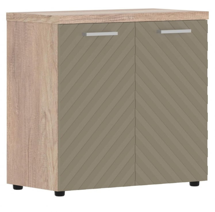 Шкаф с глухими малыми дверьми и топом Torr LUX TLLC 85.1 Дуб Каньон Капучино_0