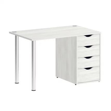Стол письменный HOME OFFICE VR.SP-3-118.4 Снежная Платина_0