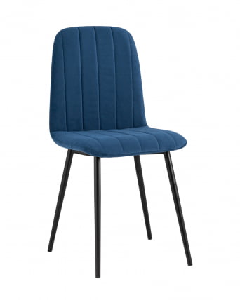 Стул Easy велюр синий 4 шт. комплект_1