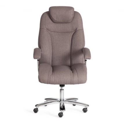 Кресло Trust (max) ткань рогожка Nice, мокко (серо-бежевая)_5