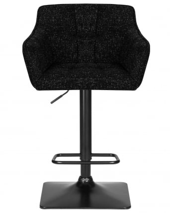 Стул барный DOBRIN RALF (черный твид (LEO18))_5