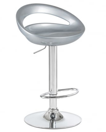 Стул барный ДОБРИН ДИСCО (серебряный) 2 шт / DOBRIN DISCO_1