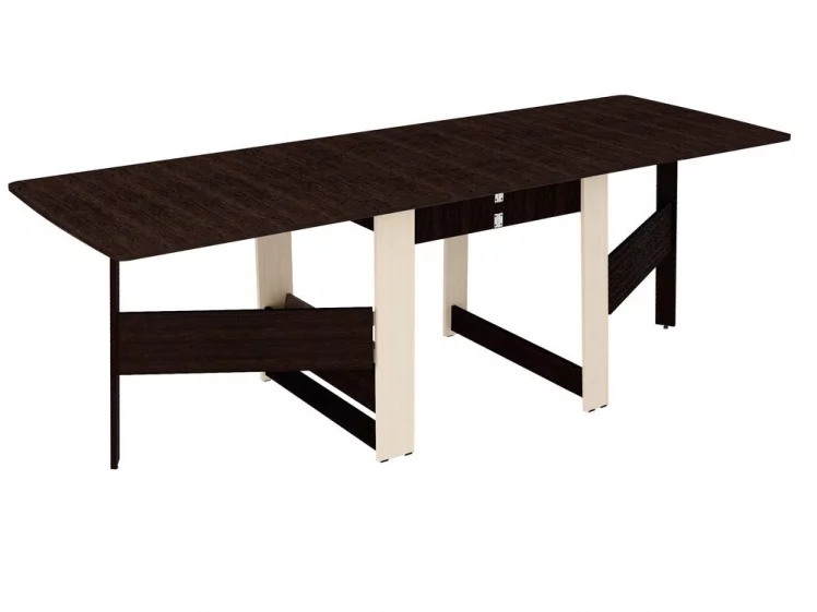 Стол-тумба Колибри-12.2 дуб венге,дуб кобург_0