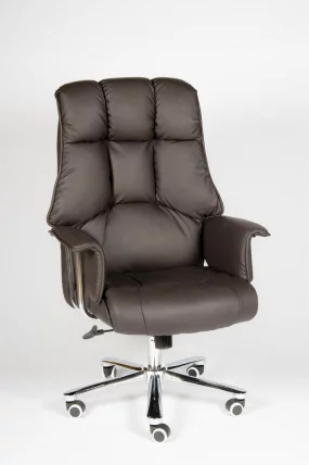 Кресло офисное Президент H-1133-322  leather Темно-коричневый_7