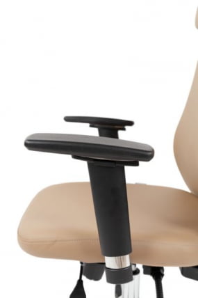 Офисное кресло CHAIRMAN 500 LUX экокожа Бежевый_10