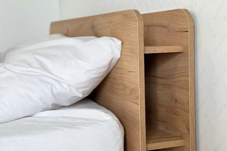 Кровать с основанием Юниор ZO.SMU-02 белое дерево_10