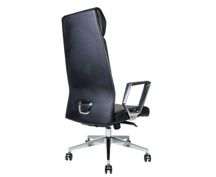 Кресло руководителя Лондон Люкс ZR8637H-408 black PU Черный_3