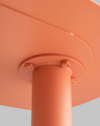 Журнальный столик Eanna S металл коралловый_11