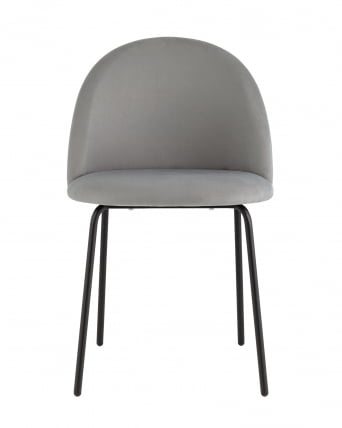 Стул Коди велюр Серый_2