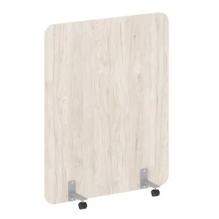 Перегородка на металлических опорах, на роликах R-line DP.R-120-150 Денвер Светлый_0