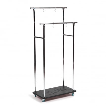 Вешалка гардеробная MAPLE МДФ/металл, 72*40*158 см, Венге_0