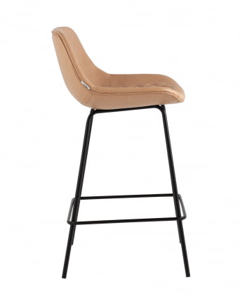 Стул полубарный Деймон (ПБ) экокожа Бежевый_2