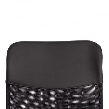 Кресло PRACTIC PLT ткань/кож/зам, черный, TW-11 / W-11 / 36-6_11