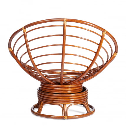 Кресло-качалка PAPASAN/ПАПАСАН w 23/01 B /без подушки/ 115х78х104 см, Pecan (орех)_3