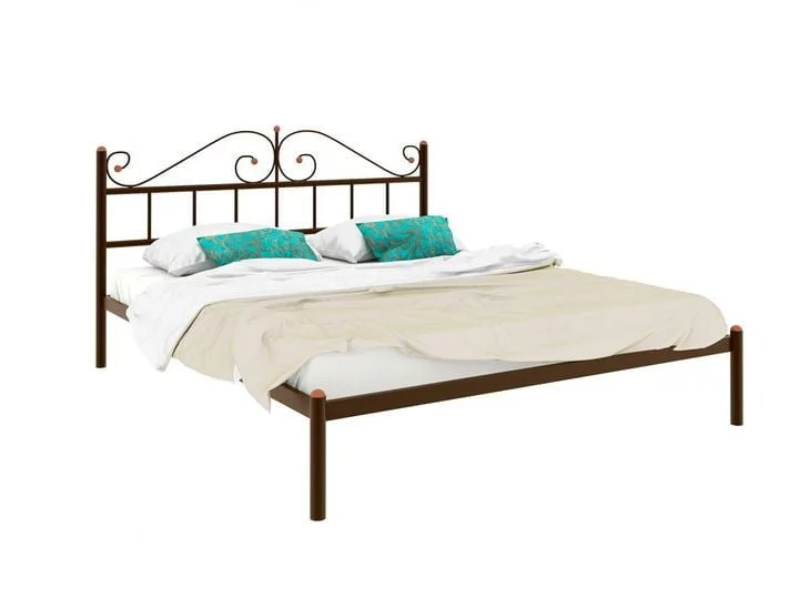 Кровать Диана 1600х2000 Коричневая_0