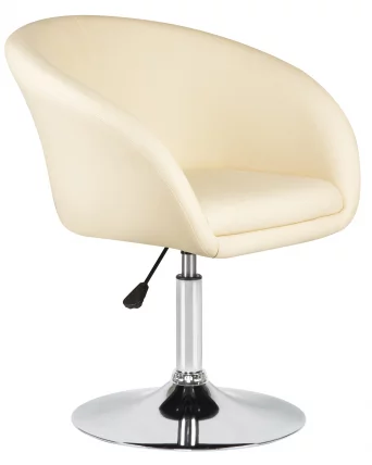 Кресло дизайнерское DOBRIN EDISON Кремовый_1