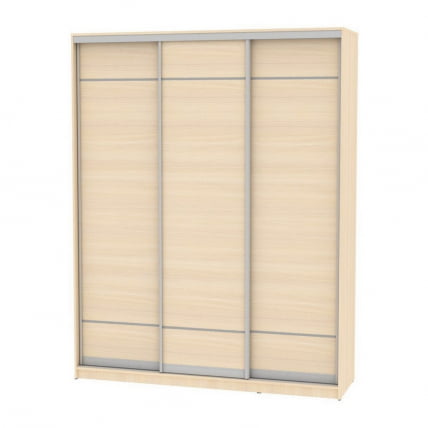 Шкаф-купе B-230х180х60-2(ДМ-D7D7D7)_0