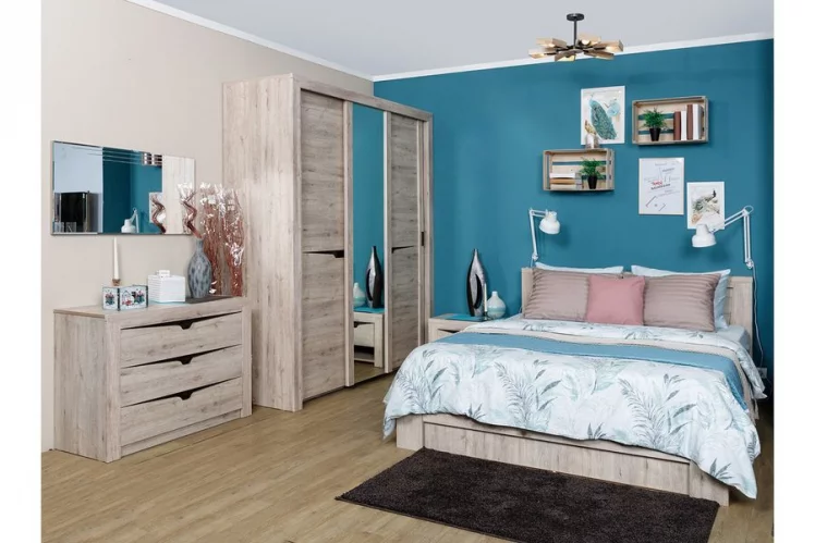 Комод с тремя ящиками Соренто 05 Дуб бонифаций_1