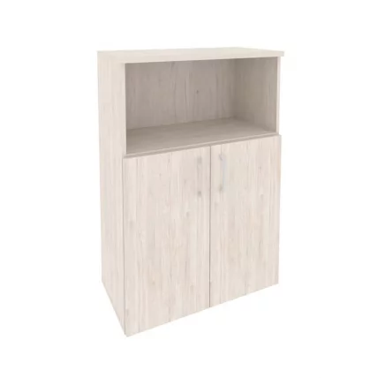 Шкаф средний широкий (2 низких фасада ЛДСП) ONIX O.ST-2.1 Денвер Светлый_0