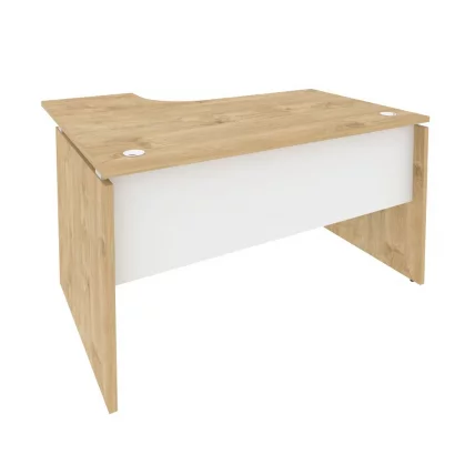 Стол эргономичный правый ONIX O.SA-3R Тиквуд Светлый/Белый_0