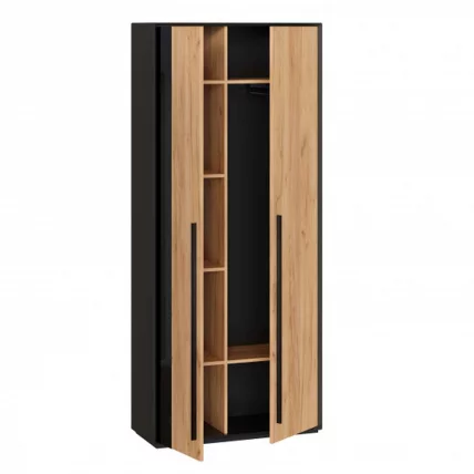 Прихожая Неаполь №2 Черный Дуб Золотой_4