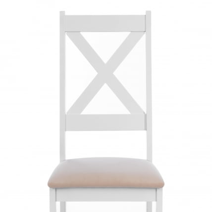 Стул CROSSMAN NEW, Многослойный березовый шпон, 41х40х100 см, white/велюр бежевый_5