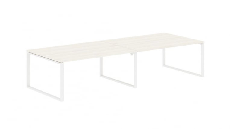 Бенч-система EDIS EQWST 3513 Ясень Траун Белый_0