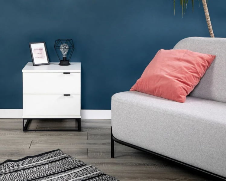 Тумба прикроватная CITY 40095582h Белый_7