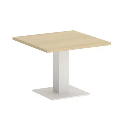 Стол журнальный квадратный HOME OFFICE VR.SP-5-60.2G Акация Лорка/Белый металл_0