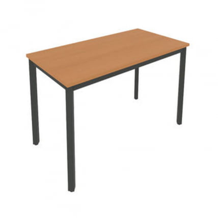 Стол письменный на металлокаркасе SLIM SYSTEM С.СП-4.1 Груша-Антрацит_0