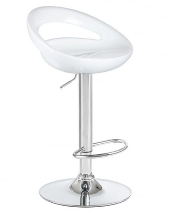 Стул барный ДОБРИН ДИСCО (белый) 2 шт / DOBRIN DISCO_4