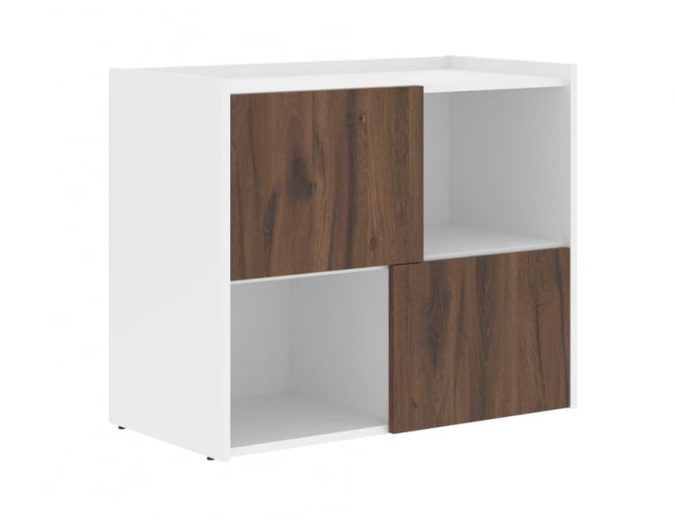 Тумба сервисная EDIS ELC 9045 Дуб Денвер темный Белый_0