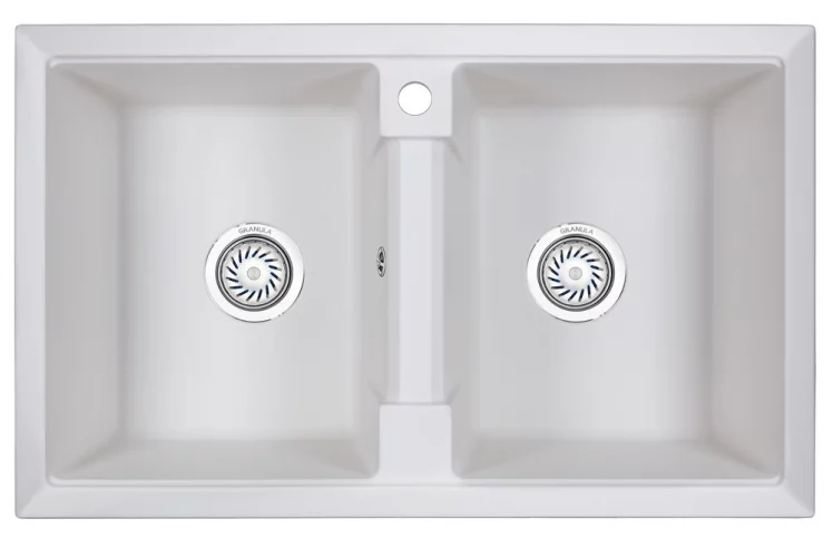 Кухонная мойка GRANULA 8101 Арктик_0