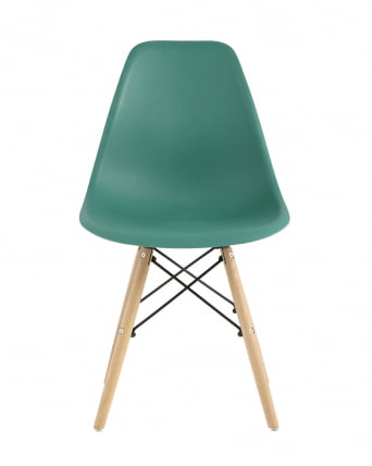 Стул Еамес Стйле ДСВ серо-зеленый (разборный каркас) / Eames Style DSW_1