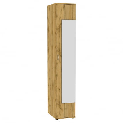 Шкаф распашный Алиса(H1_M)2230х400х540ручкаскоба96мм(ДВ)_0