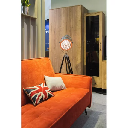 Шкаф витрина Loft 500 см Дуб Натур_2