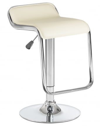 Стул барный DOBRIN CRACK Кремовый_0