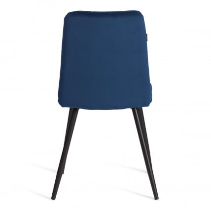 Стул обеденный Asti TREND, велюр, Blue (синий), 47х54х86 см_3