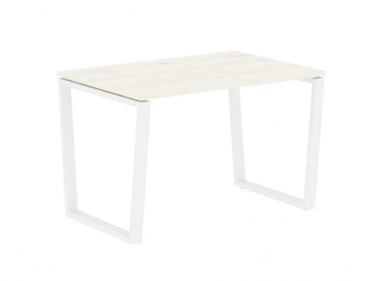 Стол письменный EDIS EVST 1180 Ясень Траун Белый_0