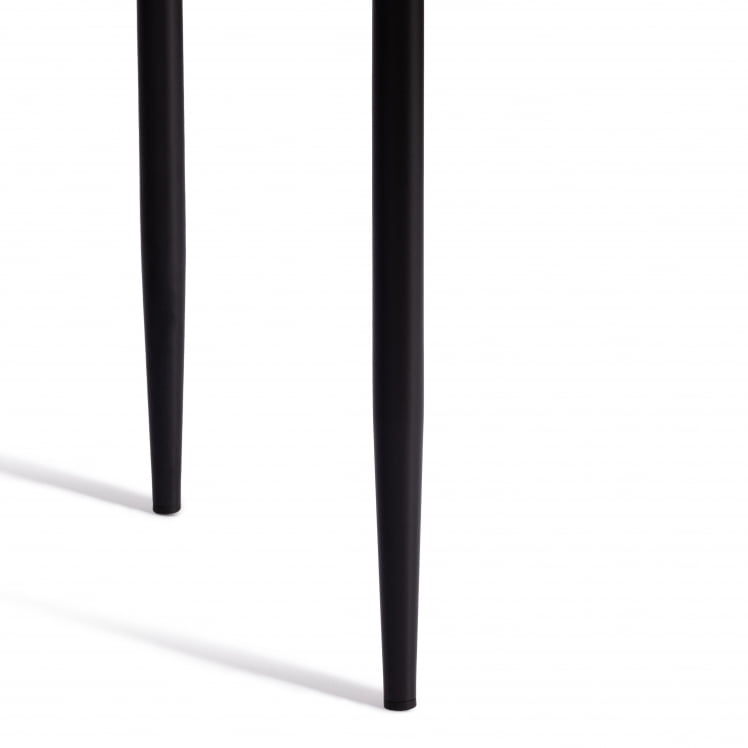 Стул Easy (mod. JSC02-1) металл, флок, 41 х 52 х 96 см, Light grey (светло-серый) HLR14 / черный_7